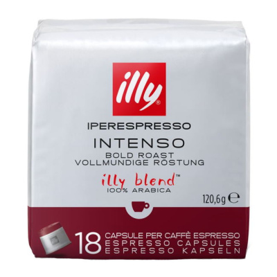 ILLY INTENSO ESPRESSO CAPSULES FOR IPERESPRESSO 18pcs 120,6gr