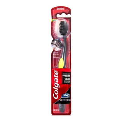 COLGATE TOOTHBRUSH 360 BLACK