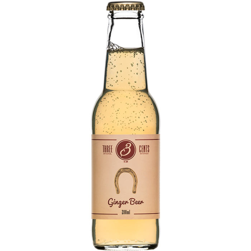 THREE CENTS GINGER BEER 200ml