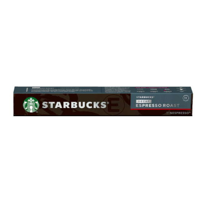 STARBUCKS DECAF ESPRESSO ROAST CAPSULES INT 11 FOR NESPRESSO 10pcs 57gr