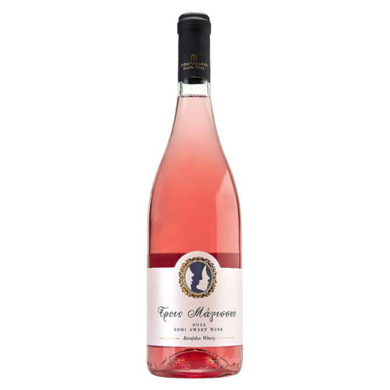 BARAFAKAS WINERY SEMI SWEET ROSE WINE 11%VOL 750ml