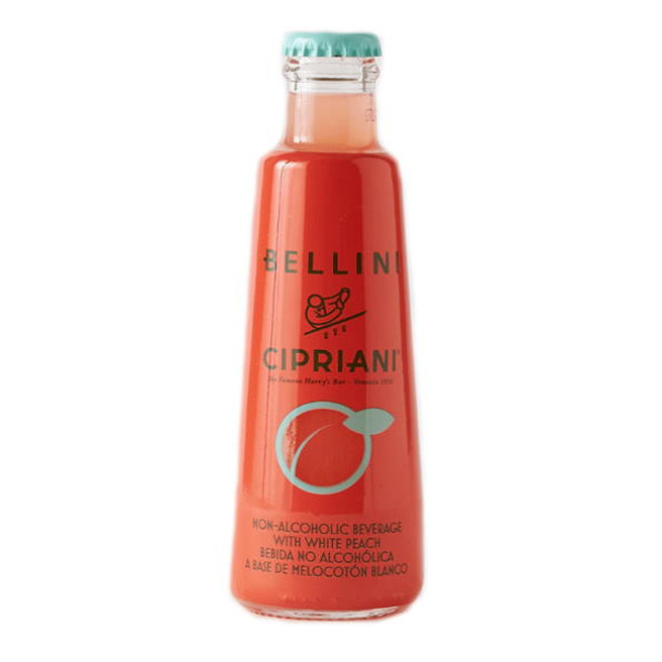 CIPRIANI BELLINI CARBONATED DRINK WITH WHITE PEACH PUREE 180ml