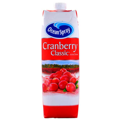 OCEAN SPRAY CRANBERRY JUICE 1lt