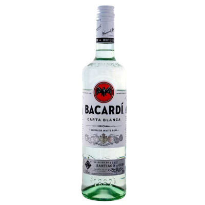 BACARDI Carta Blanca Ρούμι 37.5%VOL 700ml