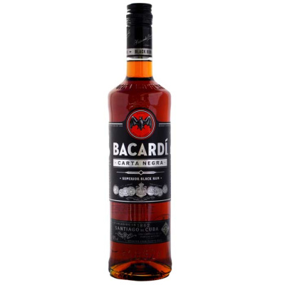 BACARDI Carta Negra Ρούμι 40%VOL 700ml