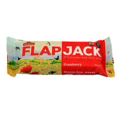 FLAPJACK Μπάρα με Κράνμπερι 80gr