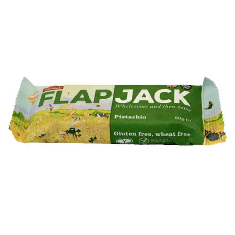 FLAPJACK Μπάρα με Φυστίκια 80gr