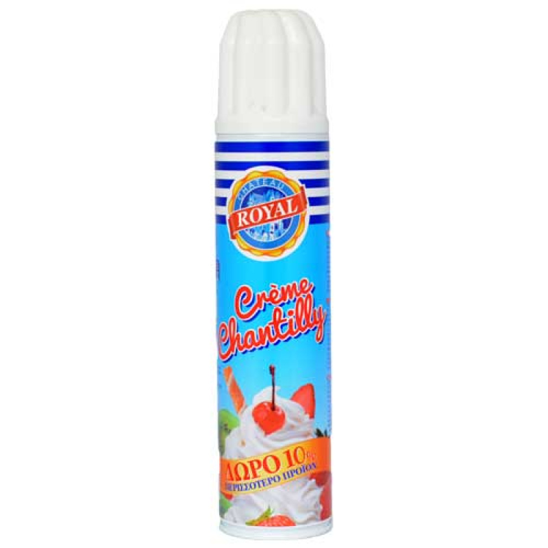 ROYAL WHIPPED CREAM 250ml + 10% MORE PRODUCT