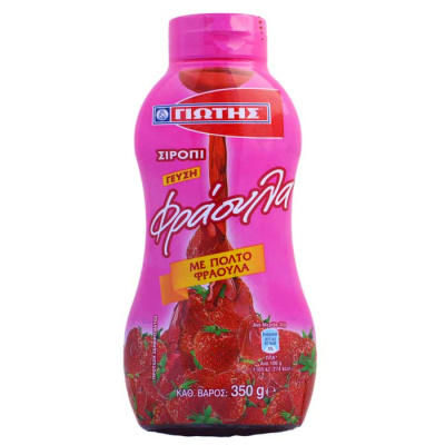 GIOTIS STRAWBERRY SYRUP 350gr