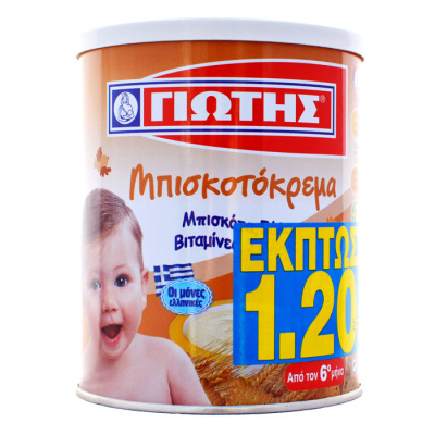 ΓΙΩΤΗΣ Μπισκοτόκρεμα 300gr -1,20