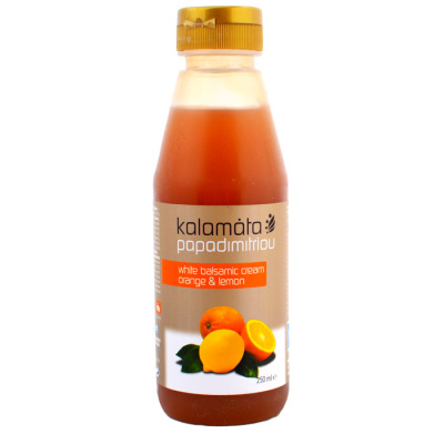 PAPADIMITRIOU BALSAMIC VINEGAR CREAM ORANGE-LEMON 250ml