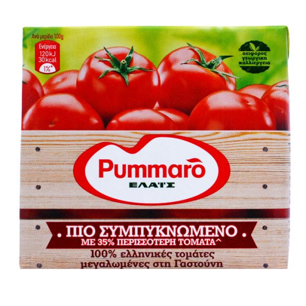 PUMMARO Χυμός Ντομάτας με 35% Περισσότερη Ντομάτα 520gr