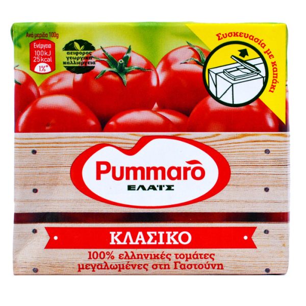PUMMARO Χυμός Ντομάτας με καπάκι 500gr