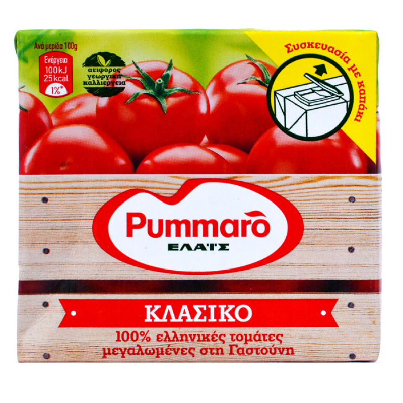 PUMMARO Χυμός Ντομάτας με καπάκι 500gr