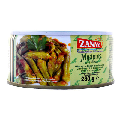 ZANAE COOKED OKRAS 280gr