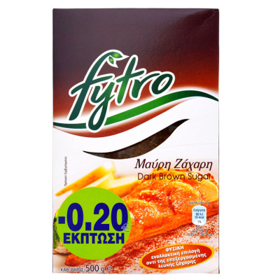 FYTRO Μαύρη Ζάχαρη 500gr