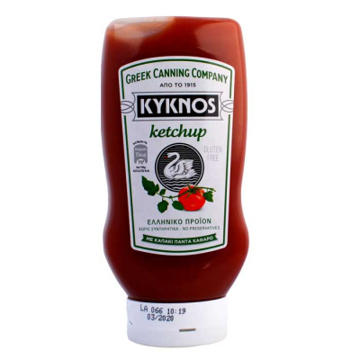 KYKNOS KETCHUP GLUTEN FREE 580gr