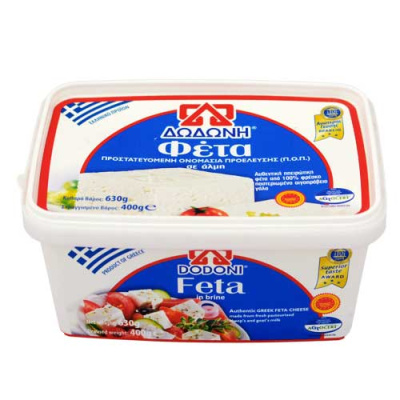 DODONI FETA CHEESE IN BRINE 400gr