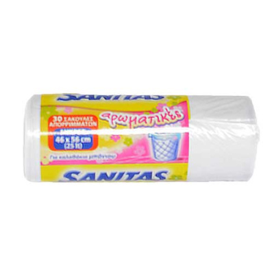 SANITAS AROMATIC GARBAGE BAGS SMALL