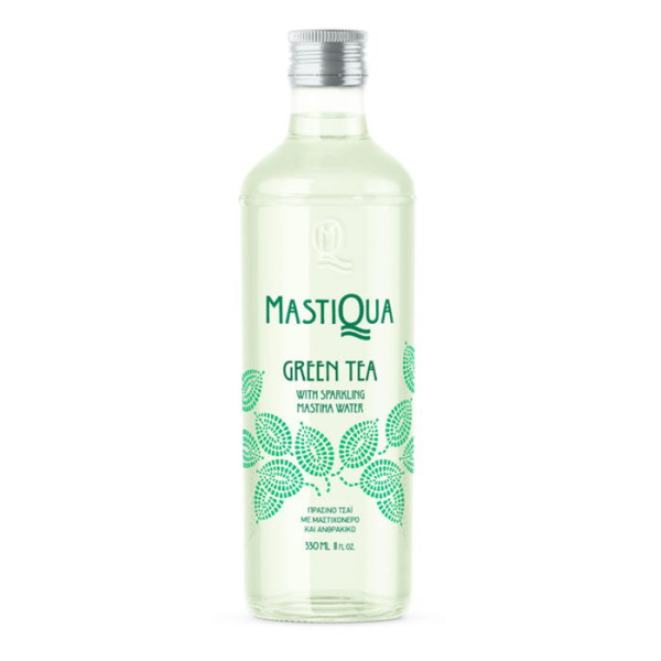 MASTIQUA GREEN TEA WITH SPARKLING MASTIHA WATER 330ml