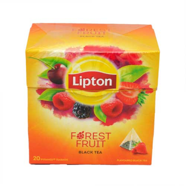LIPTON BACK FOREST FRUIT TEA 20pcs 34gr