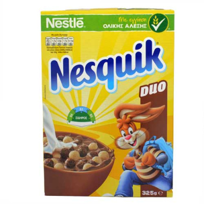 NESQUIK DUO CEREALS 325gr