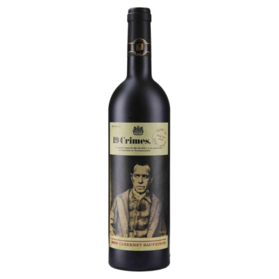 19 CRIMES SAUVIGNON CABERNET 13,5%VOL 750ml