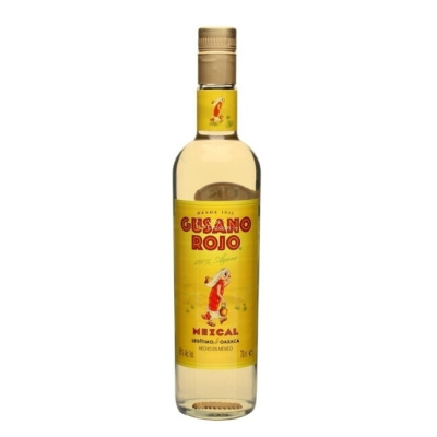 MEZCAL GUSANO ROJO TEQUILA 38%VOL 700ml