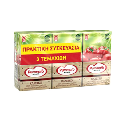 PUMMARO TOMATO JUICE CLASSIC ECONOMY 3x PACKS 750gr