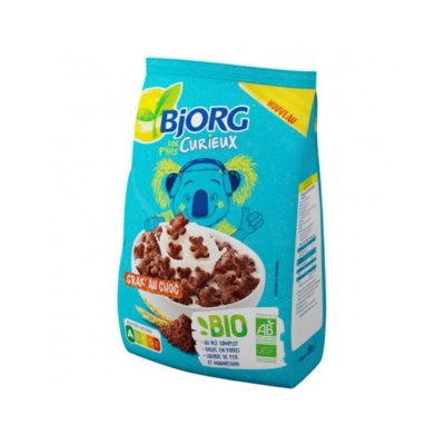 BJORG Παιδικά Δημητριακά με Σοκολάτα 250gr bio