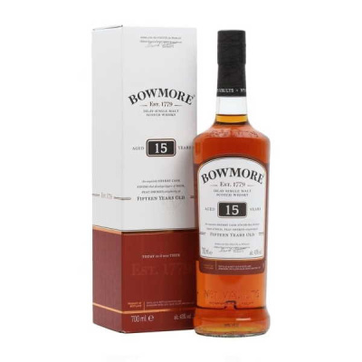 BOWMORE 15 Y.O. VOL.43% 700ml