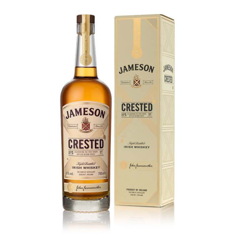 JAMESON CRESTED WHISKY 40%VOL 700ml