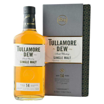 TULLAMORE DEW SINGLE MALT 14Y.O WHISKY 41.3%VOL 700ml