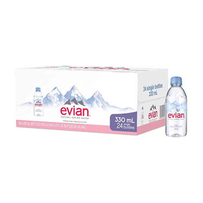 EVIAN WATER 330ml 24pcs