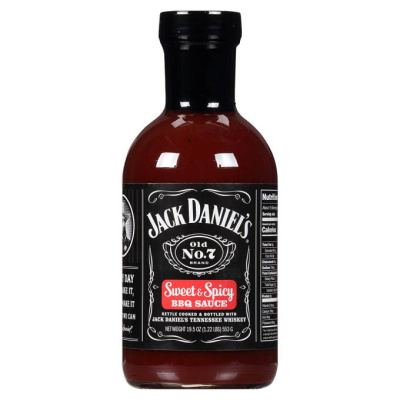 JACK DANIEL'S SWEET & SPICY BBQ SAUCE 553gr