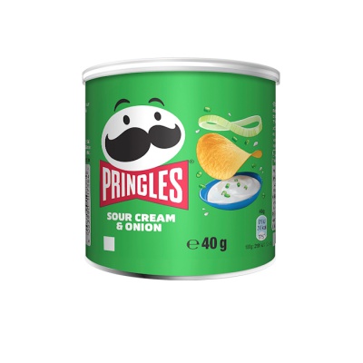 PRINGLES Πατατάκια με Γεύση Sour Cream & Κρεμμύδι 40gr