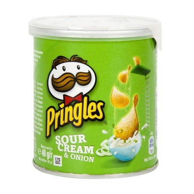 PRINGLES SOUR CREAM & ONION 40gr