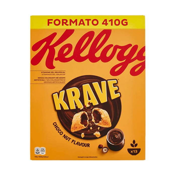 KELLOGG'S KRAVE CHOCO NUT FLAVOUR 410gr