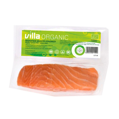 VILLA BIO SALMON FILLET 125gr bio