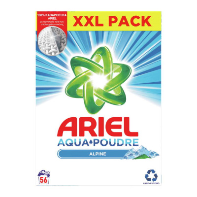 ARIEL MOUNTAIN ALPINE LAUNDRY DETERGENT 56cups 3.64kg