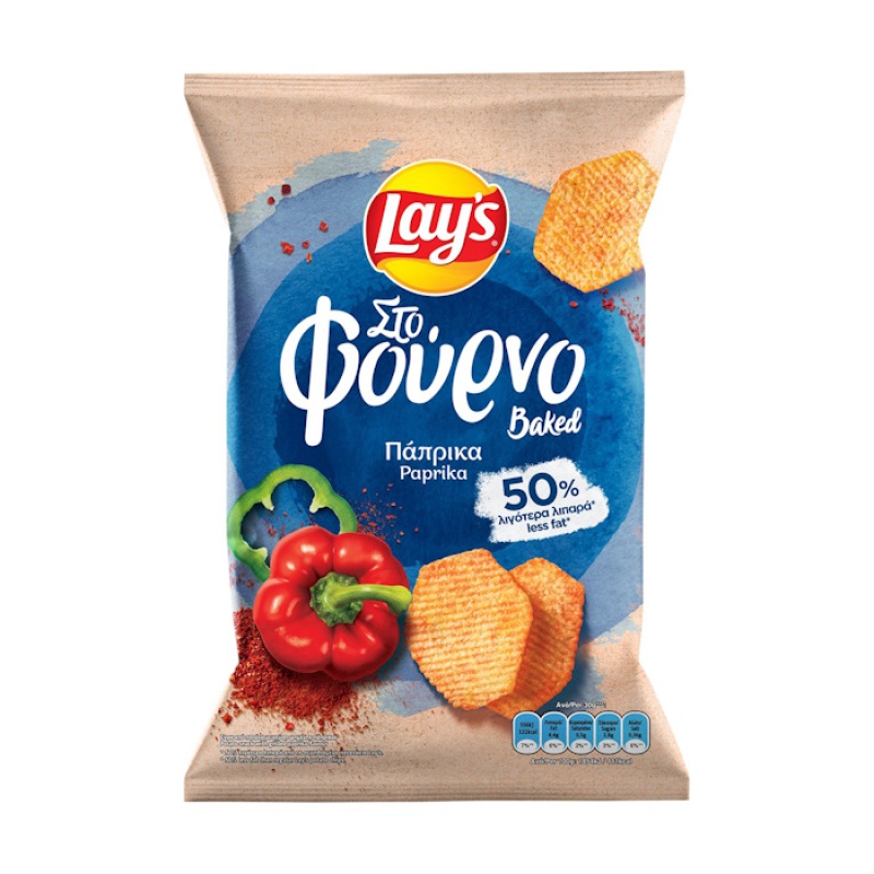 LAY'S Πατατάκια Φούρνου Γεύση Πάπρικα 105gr