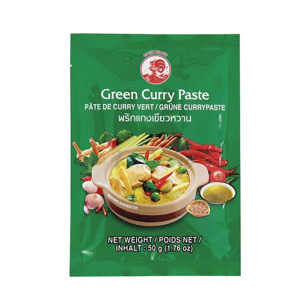 COCK GREEN CURRY PASTE 50gr