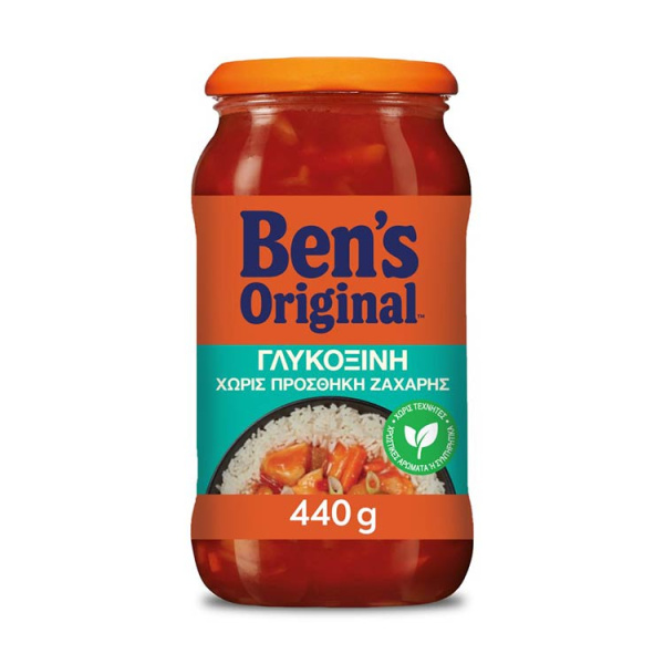 UNCLE BEN'S SWEET & SOUR SAUCE WITHOUT SUGAR 440gr