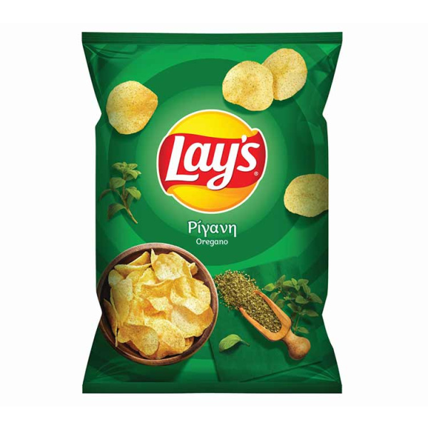 TASTY LAY'S CHIPS WITH OREGANO 160gr
