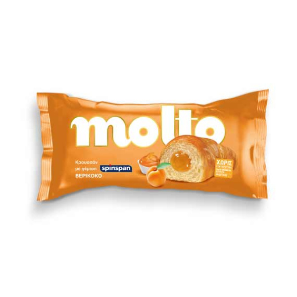 MOLTO CROISSANT FILLED APRICOT 92gr