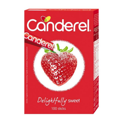 CANDEREL SWEETENER POWDER 100 sticks