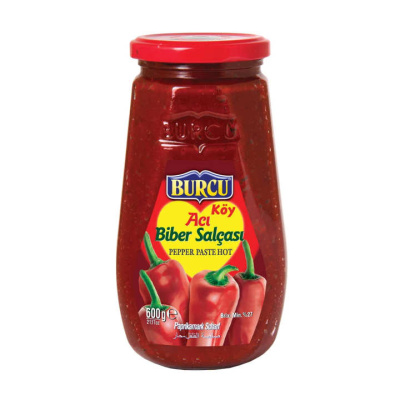 BURCU PEPPER PASTE HOT 600gr