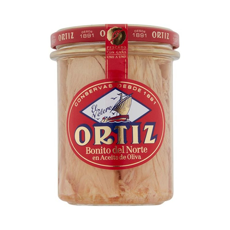 ORTIZ BONITO WHITE TUNA IN OLIVE OIL 220gr