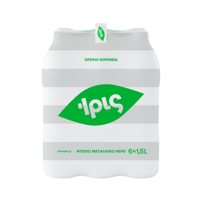 Iris Εμφιαλωμένο Νερό 1,5lt 6τεμ