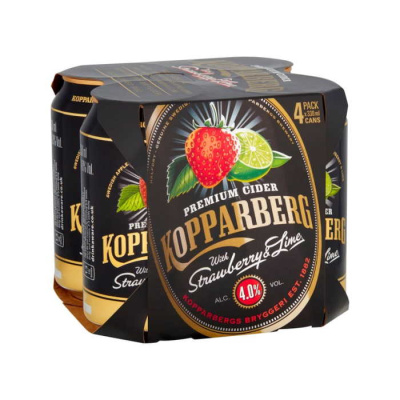 KOPPARBERG CIDER STRAWBERRY & LIME 4x500ml